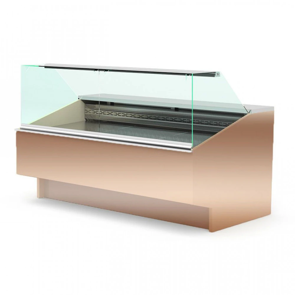 Среднетемпературная холодильная витрина Bistro BM 90 угол